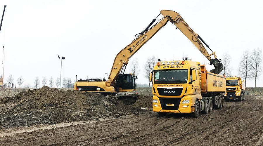 Sophie Bakkerij Citaat Een nieuwe kraan bij M. van Zanten voor laden, lossen én graven - M. Van  Zanten